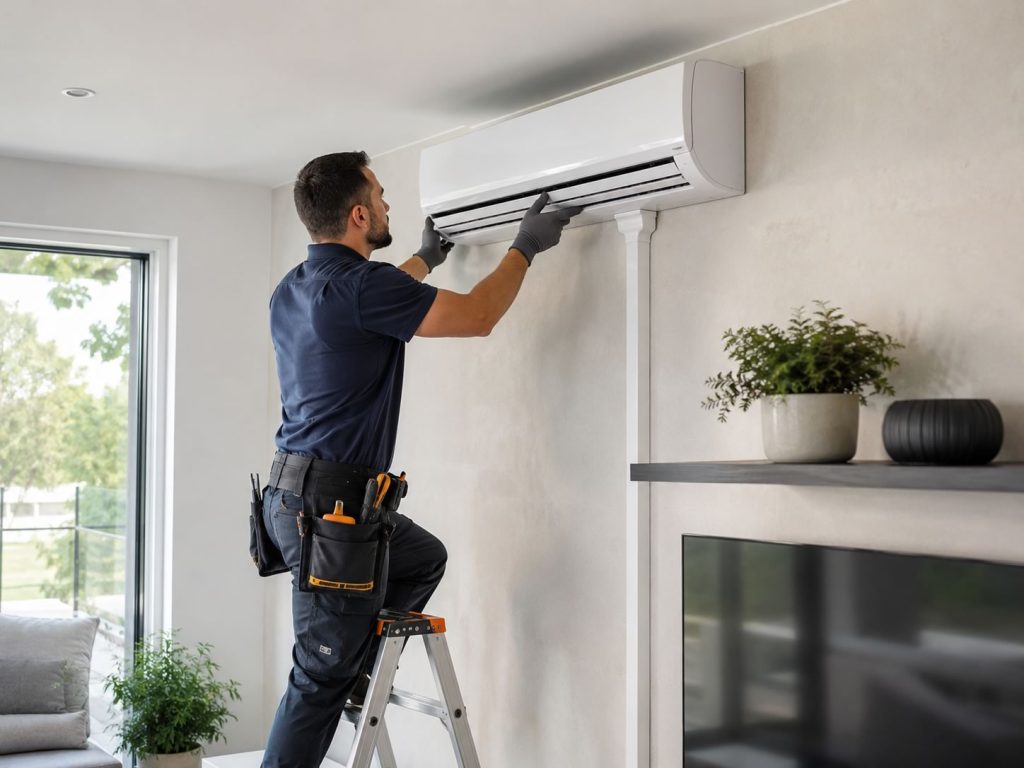 Installazione climatizzatore in abitazione